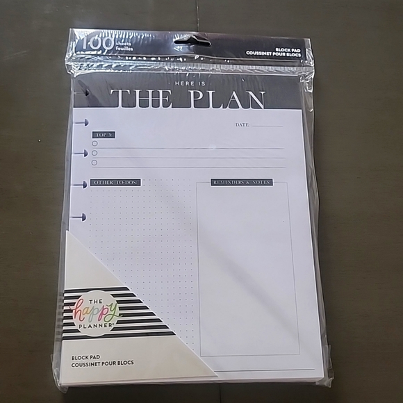 The Happy Planner Other - HAPPY PLANNER 100 sheets